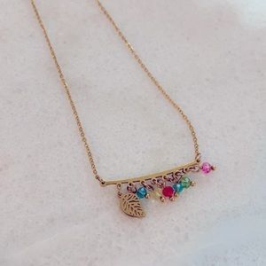 Charm necklace(gold)
